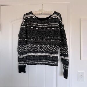 American Eagle Fair Isle Sweater